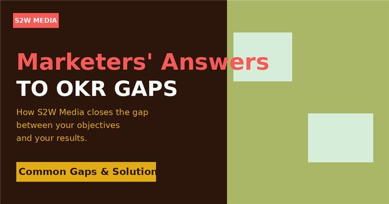 Marketers’ Answers to OKR Gaps: How to Close the Pipeline Gap This Quarter